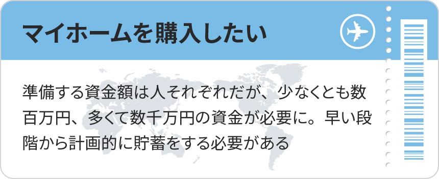 マイホームを購入したい